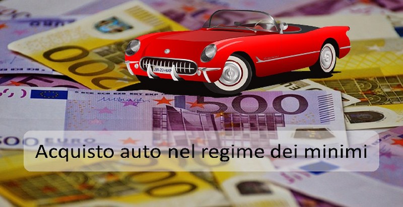 acquisto auto e regime dei minimi